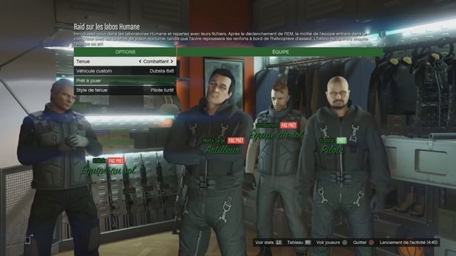 Playtest de GTA V Online: Dernière partie du Humane Labs, La fin est épique!