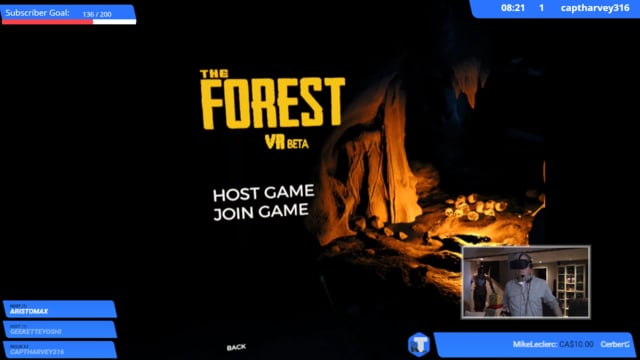 850. Playtest de The Forest en VR